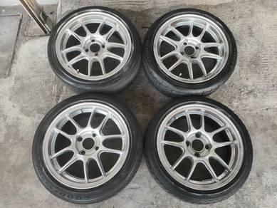 Rim enkei pf01 15 inch kenari kelisa viva atos