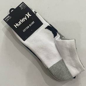 Hurley Men's Low Cut Socks 3-Pack