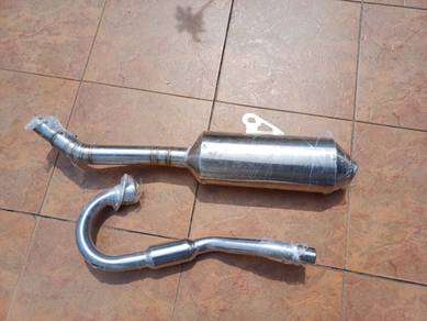 New Kawasaki KLX exhaust