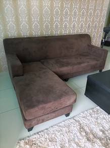 Beli Sofa can meja makan combo percuma meja tv