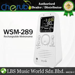 Cherub WSM-289 Rechargeable Digital Metronome For