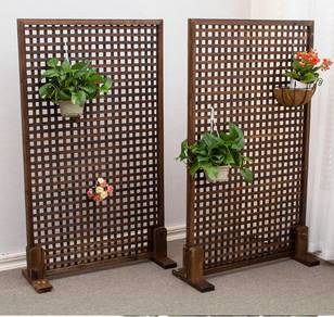 Outdoor Partition Garden Fence Pagar Plant Rack