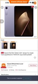 Xiaomi pad mini