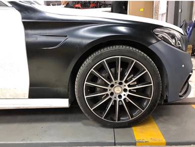 Mercedes W205 AMG C63 Fender Bonnet Hood Bodykit