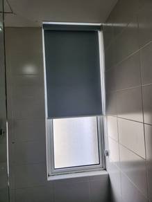 PASANG ROLLER BLIND CURTAIN l langsir gulung l