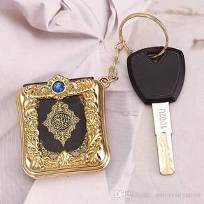 READY MINI MUSLIM POCKET AL-QURAN KEYCHAiN ISLAMIC