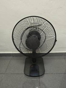 KDK Vintage Table / Desk Fan 12" (Dark Grey)