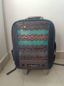 Swan School bag Backpack with Wheels