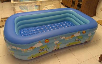Inflatable Pool for Kids 210x140x65cm