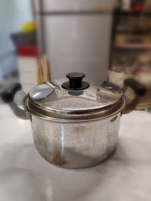 Stainless Steel Stock Pot with Handles & Lid