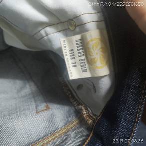 seluar denim seventy four denim and dokkhun 