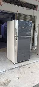 Toshiba 2 doors fridge refrigerator auto ice maker