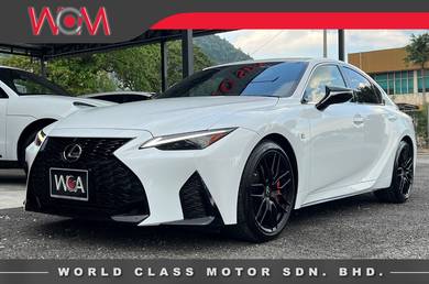 Lexus IS 300 F SPORT MODE BLACK in Ipoh, PRK