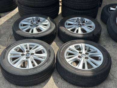 Sport Rim 15 Second Toyota Vios NSP151 Siap Tayar