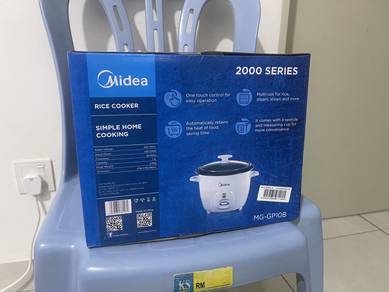 Midea 1.0L Rice Cooker (MG-GP10B)Brand New Unused