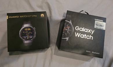 Huawei watch GT 5 Pro and Samsung Galaxy Watch 46m