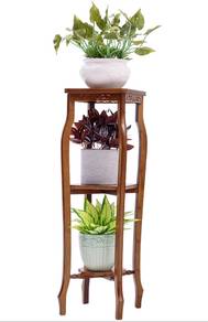 Plant Flower Display Stand Home Rack Rak Bunga