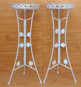 Plant rack 2 layer flower pot
