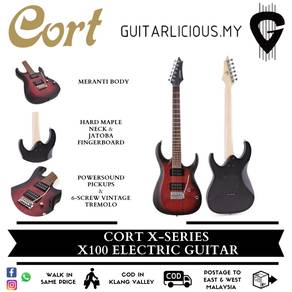 Cort X Series X100 Tremolo Electric Guitar - OPBB