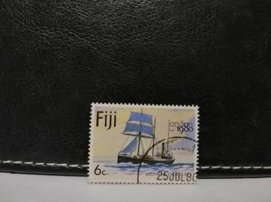 1980 Fiji Stamp Ship 1873 Southern Cross