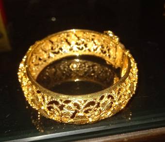 Gelang Emas Zhulian original - like new