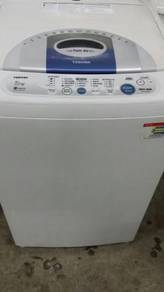 6.5kg Machine Auto Mesin Basuh Top Toshiba Washing