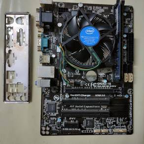 Gigabyte motherboard GA-H81M-S2PV i3-4150 ddr3 8gb