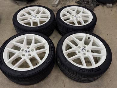 Sport Rim 18 Second Original Honda CivicFERS White