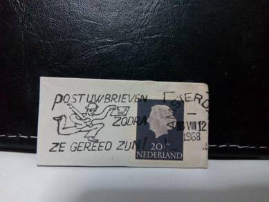 1965 Netherland Stamp, Queen Juliana