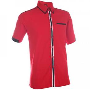 Baju Korporat Kemeja Oren Sport F1 3205 Red
