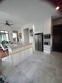 Kitchen cabinet laminated formica door wardrobe