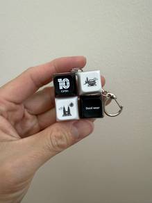 TOPTEN10 keycaps keychain