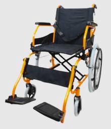 Lightweight Alum Flip Up Canvas Wheelchair