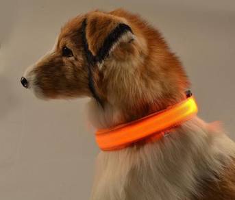 Pet Collar WIth Nylon LED Light