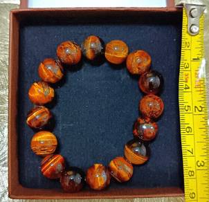 Tiger eyes and Crystals bracelet