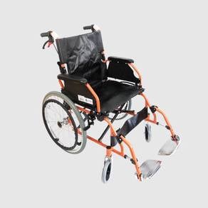 Lightweight Alum Flip Back Wheelchair PVC