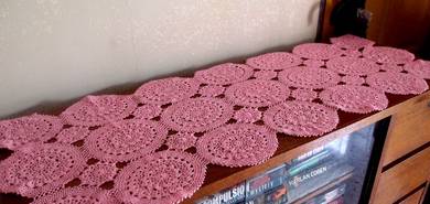 Hand crochet Table Runner (50 x 20 inches)