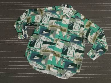 PAZZO CORPORATION japan full print rayon XXL