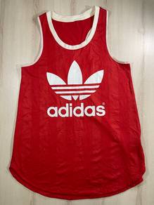 Adidas Trefoil Ladies’ Red Singlet #CD Used