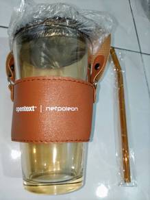 OpenTable x Netpoleon Glass Tumbler with Holder