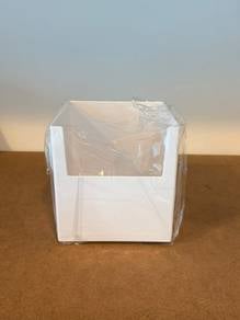 White Japanese-Style Modular Stackable Storage Box