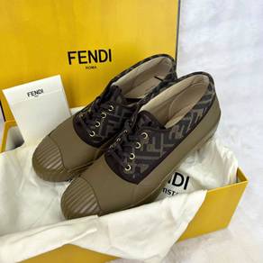 Fendi Moonstar Brown Rubber Sneaker