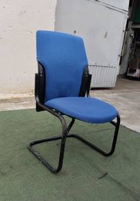 YD09B Kerusi Tamu Ofis C type Visitor Chair Fabric