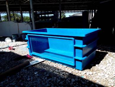 Fiberglass Fish Tank / Top Filter  :