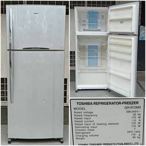 Toshiba fridge peti sejuk refrigerator peti ais 2
