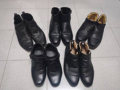 Black Leather Boots