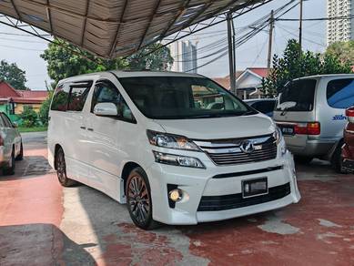2012 Toyota Vellfire Z G-EDITION