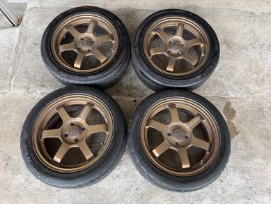 Rim te37 sonic flow forming 16 inch axia bezza