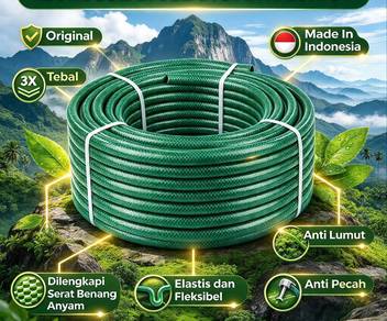 Hose Air Paip Getah Berkualiti- 25/30Meter