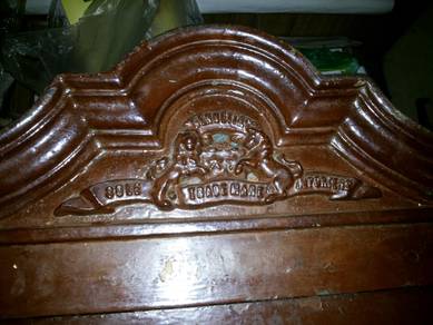 Antique 1890s British Bennett & Co. Steel Safe Box